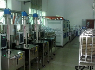 注塑行业中央供料系统